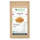 Arancio Fiori tisana 100 gr Erbologica Amazonas Andes usta di carta kraft Erbologica Amazonas Andes con Arancio fiori tisana 100 gr ed etichetta botanica verde.