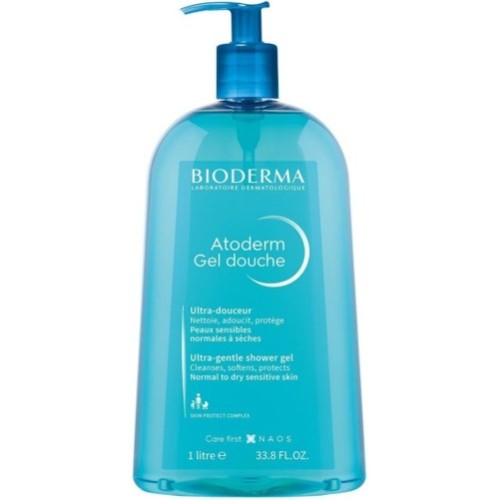 Bioderma Atoderm Gel Douche 1 Litro Detergente Pelle Secca e Sensibile