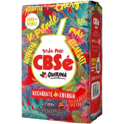 Yerba Mate CBSe Energia Guaranà 500 g Argentina