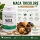 Maca Tricolore Peruviana Gelatinizzata 120 Capsule Erbologica Amazonas Andes integratore naturale in capsule con maca nera rossa e gialla origine Perù.