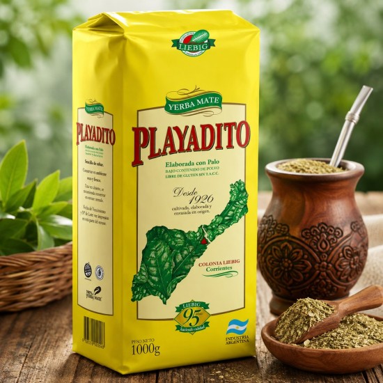 Yerba Mate Playadito Argentina 1 Kg