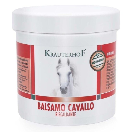 Krauterhof Balsamo Cavallo Rosso 250 ml scaldante extraforte, dolori articolari Krauterhof Balsamo Cavallo Rosso 250 ml scaldante extraforte, dolori articolari