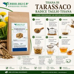 Tarassaco Radice Taglio Tisana (Taraxacum officinale)