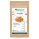 usta di carta kraft Erbologica Amazonas Andes con Arancio fiori tisana 100 gr ed etichetta botanica verde.