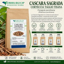 Cascara Sagrada Corteccia – Frangula purshiana 100 g 500 g 1 kg Cascara Sagrada Corteccia – Frangula purshiana 100 g 500 g 1 kg