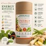 Energy Botanica Infuso Botanico Premium con Mate, Guaranà, Zenzero, Lemongrass ed Eleuterococco