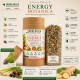 Energy Botanica Infuso Botanico Premium con Lemongrass Mate Zenzero Eleuterococco Guaranà Confezione Energy Botanica infuso botanico premium con Lemongrass, Mate, Zenzero, Eleuterococco e Guaranà