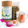 Kit Regalo Tisana Detox Botanica con Tisaniera e Infusore – Idea Regalo Natale