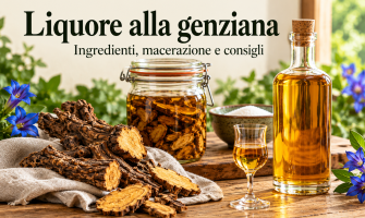 Liquore alla genziana fatto in casa: ingredienti, macerazione e consigli