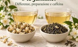 Tisana al gelsomino e tè Jasmine: differenze, preparazione e caffeina