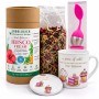 Kit Regalo Ibisco Fresh con Tisaniera e Infusore – Tisana Botanica 100 g