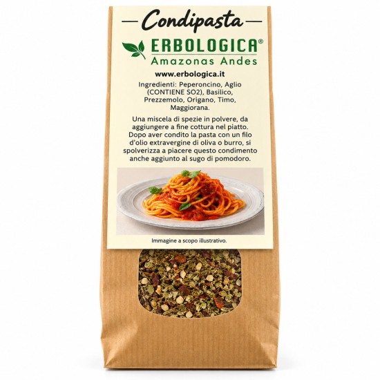 Condipasta – Condimento per Pasta con Peperoncino ed Erbe Aromatiche 100 g