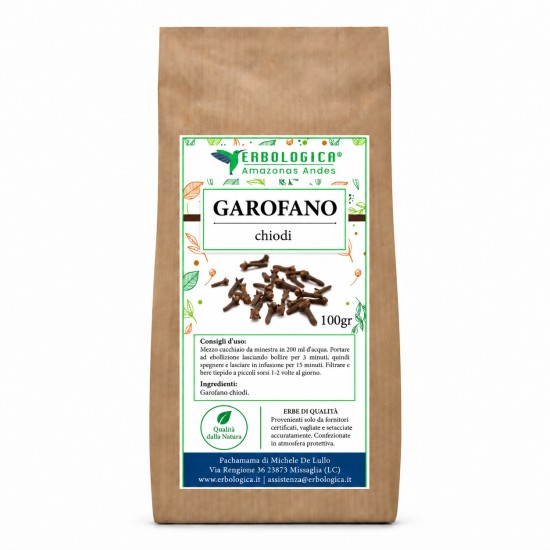 Garofano Chiodi Spezia 100gr – Erbologica Amazonas Andes Garofano chiodi spezia 100gr Erbologica Amazonas Andes, chiodi di garofano interi confezionati per uso alimentare