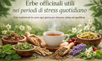 Erbe officinali utili nei periodi di stress quotidiano