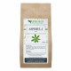 Busta kraft da 100g di Asperula foglie Erbologica Amazonas Andes con etichetta botanica frontale.