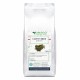 Caffè Verde Grani Interi 500g Erbologica Amazonas Andes Confezione Argentata Confezione argentata da 500g di Caffè Verde Grani Interi Erbologica Amazonas Andes con etichetta frontale botanica e immagine dei chicchi di caffè verde.