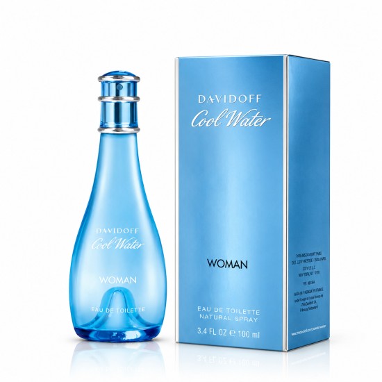Davidoff cool water eau de toilette spray 100 ml per donna Davidoff cool water eau de toilette spray 100 ml per donna