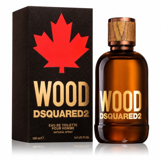 Dsquared2 Wood Pour Homme Eau de Toilette 100 ml Uomo Dsquared2 Wood Pour Homme Eau de Toilette 100 ml da uomo con flacone e confezione originale, profumo maschile dalle note legnose, agrumate e speziate.