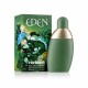 Cacharel Eden Eau de Parfum 30ml Confezione e Flacone Confezione e flacone di Cacharel Eden Eau de Parfum 30ml con grafica floreale verde sulla scatola e flacone verde opaco dal design arrotondato su sfondo bianco.