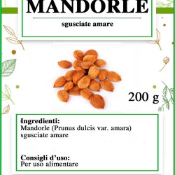 Mandorle sgusciate amare Mandorle sgusciate amare