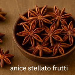 Anice stellato frutti