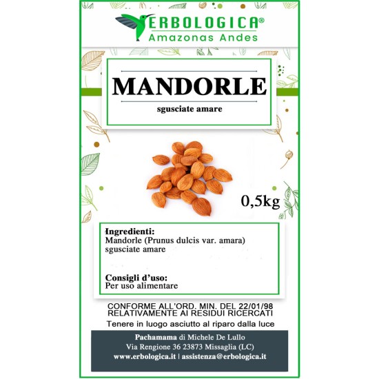 Mandorle sgusciate amare