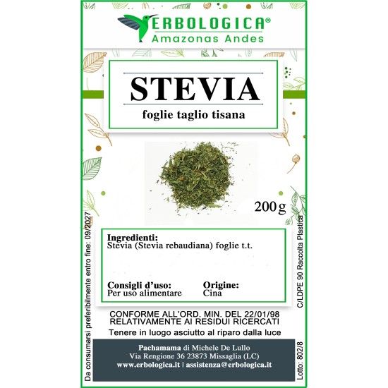 Stevia foglie tisana Stevia foglie tisana