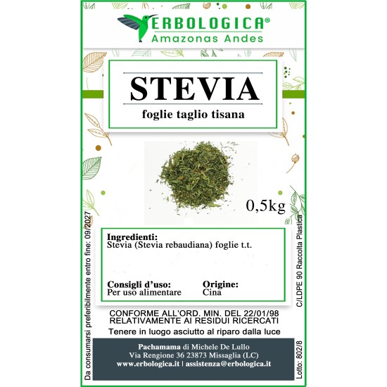 Stevia foglie tisana Stevia foglie tisana