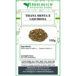 Tisana Menta e Liquirizia Erbologica dal gusto fresco e naturale