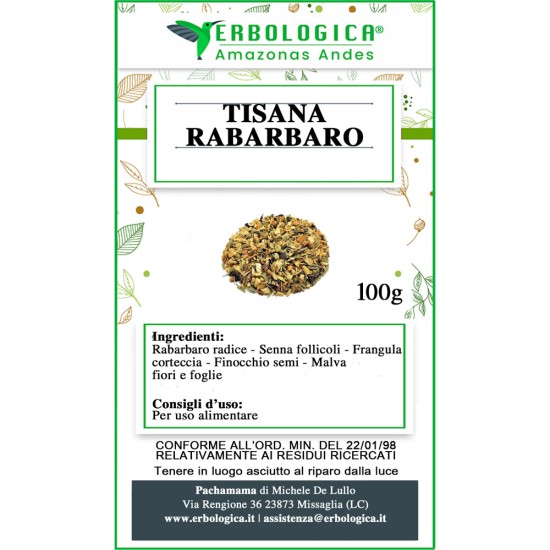 Tisana rabarbaro composta