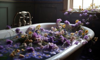 Bagno rilassante con lavanda e melissa Bagno rilassante con lavanda e melissa