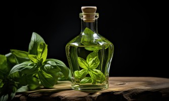 Liquore al basilico fatto in casa ricetta digestiva naturale Liquore al basilico fatto in casa ricetta digestiva naturale