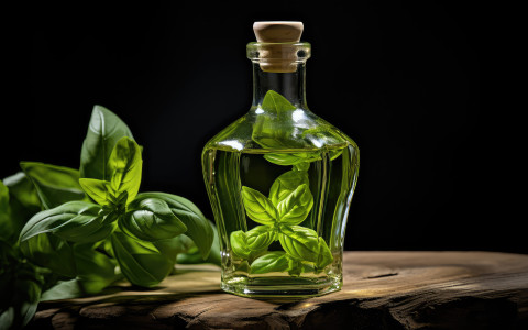 Liquore al basilico fatto in casa ricetta digestiva naturale