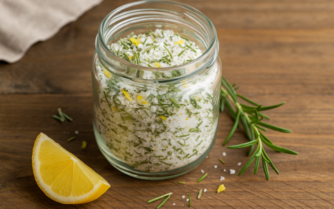 Come fare il sale aromatizzato in casa con erbe officinali