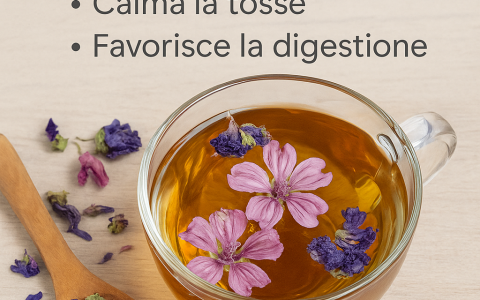 Tisana alla malva e fiori: benefici, proprietà e ricetta naturale