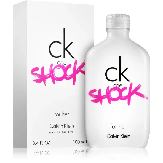 Calvin Klein Ck One Shock for Her Eau De Toilette Spray 100 ml Calvin Klein Ck One Shock for Her Eau De Toilette Spray 100 ml