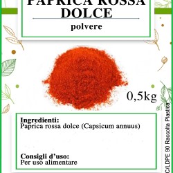 Paprika dolce spezia Paprika dolce spezia