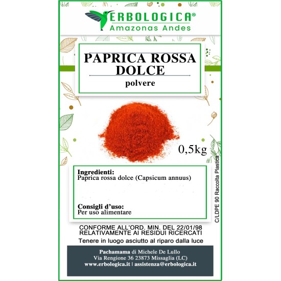 Paprika dolce spezia