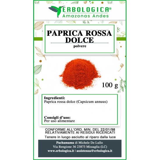 Paprika dolce spezia