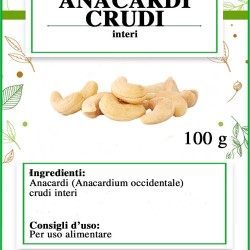 Anacardi crudi naturali Anacardi crudi naturali