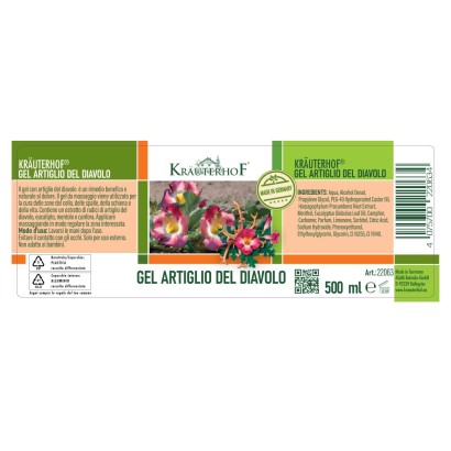 Gel artiglio del diavolo Krauterhof 500 ml