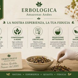 China Rossa Corteccia Taglio Tisana 1 Kg – Doppia Confezione Erbologica Amazonas Andes