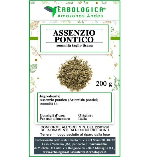 Assenzio pontico sommità tisana