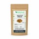 Busta di carta kraft Erbologica Amazonas Andes con Arancio Dolce scorze taglio tisana 250 g ed etichetta botanica verde.
