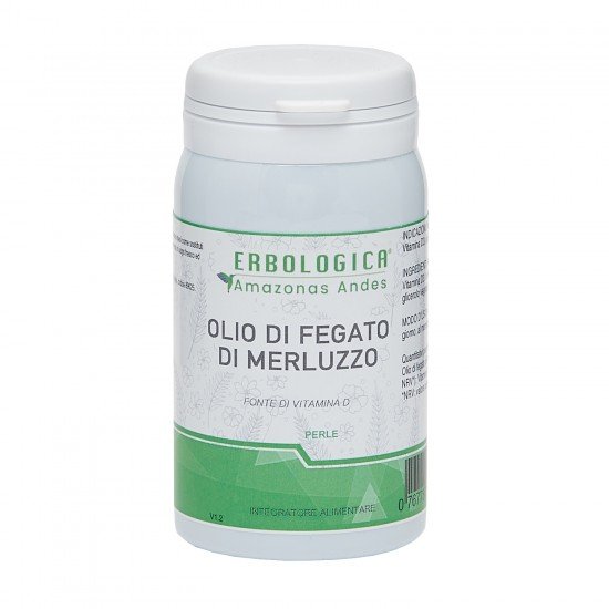 Olio di fegato di merluzzo perle