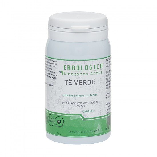 Tè verde estratto secco capsule