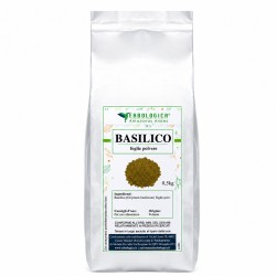 Basilico in polvere