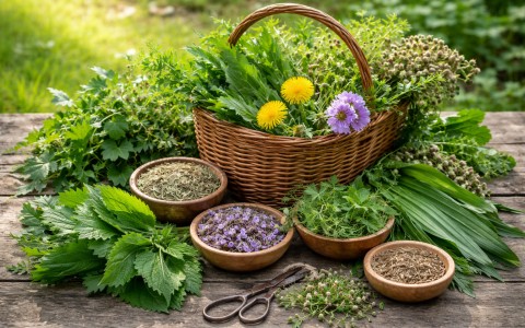 Le migliori erbe spontanee di maggio per cucina e fitoterapia