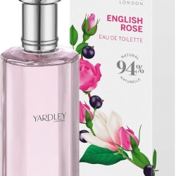 Yardley London English Rose eau de toilette 125 ml 94% naturale Yardley London English Rose eau de toilette 125 ml 94% naturale