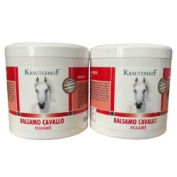 Krauterhof balsamo cavallo rosso 2x500 gel balsamo cavallo scaldante forte Krauterhof balsamo cavallo rosso 2x500 gel balsamo cavallo scaldante forte